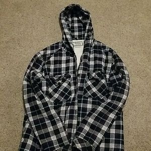 Boston Trader Flannel/Sherpa Jacket